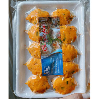 50k 1 khay chả ghẹ farci khay 10 mai