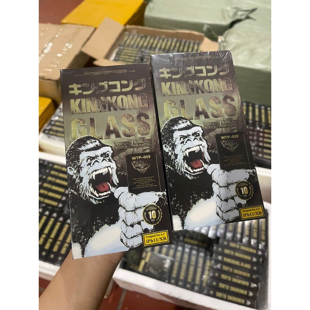 [Chính hãng King Kong ]COCOshop COMBO 10 MIẾNG CƯỜNG| 11 Pro Max | Xs max | Xr X 8plus 7 plus 8 7 6 
