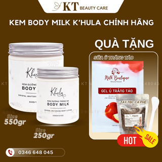 [ TRẮNG CẤP TỐC ] KEM DƯỠNG TRẮNG TOÀN THÂN MILK K’HULA