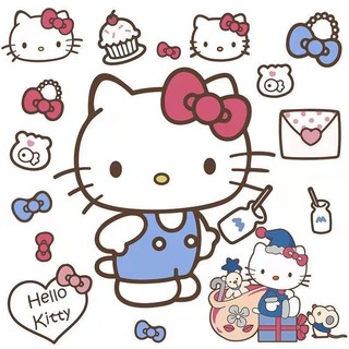 🌻DECAL BẢNG TÊN 3🎀 KITTY HOUSE