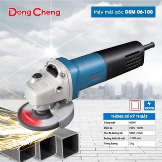Máy mài góc dongcheng dsm 06-100 công suất 800w