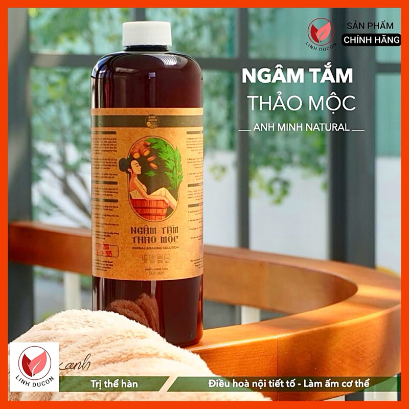 Thảo dược ngâm mông, ngâm chân, tắm xông Linhducon | Giúp làm sạch, thư giãn, giữ ấm vùng chậu, hỗ trợ da và sinh sản