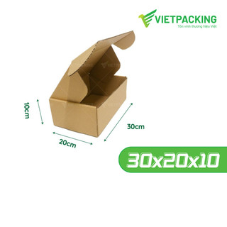 30x20x10 Combo 15 hộp carton nắp gài siểu dáng đẹp, chắc chắn, sang trọng, chuyên đựng quà tặng, phụ kiện