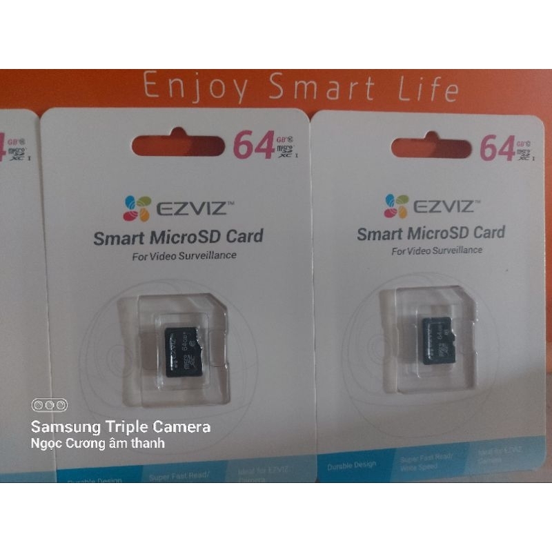 Thẻ nhớ lưu trữ 64gb chuyên dùng cho camera