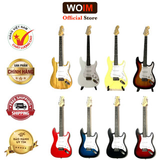 Đàn Guitar Điện Woim Solo 3 Mobin Cho Người Mới Và Chuyên Nghiệp Đủ Màu