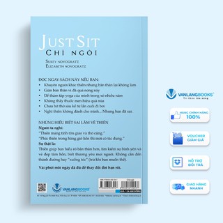 Sách Vanlangbooks - Chỉ Ngồi