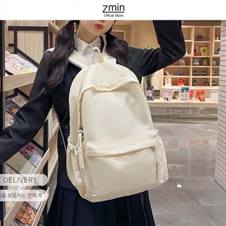 Balo trơn nữ đi học thời trang Zmin, đựng vừa laptop 15.6inch, A4 - Z090