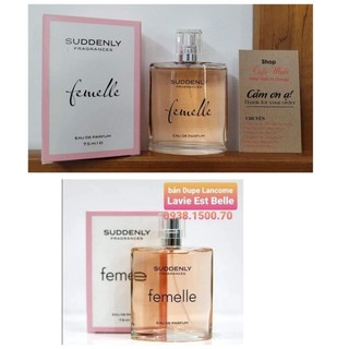 Nước hoa nữ suddenly femelle edp 75ml