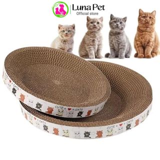  Bàn cào móng hình tròn cho mèo LunaPet BM03- Ổ vào móng cho mèo 