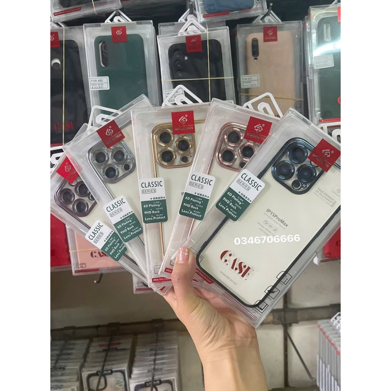 Ốp KST lưng trong viền si bóng  ip14/ ip14 pro/ip14 plus/ ip14 pro max