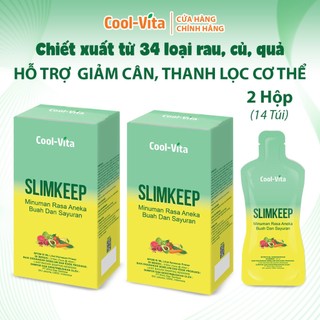 Combo 2 Hộp Nước Uống Enzyme Coolvita Giúp Thanh Lọc Cơ Thể Hỗ Trợ Giảm Cân Từ 34 Loại Rau Củ Quả