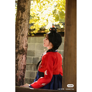 Hanbok nữ hàn quốc thêu chân váy ( sẵn )