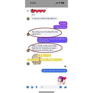 Nghệ Nano Curcumin Ruddy Korea (Hộp 30 gói)