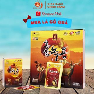  Nước Hồng Sâm Nhung Hươu Hàn Quốc  70ml x 30 Gói  - DHC Korea Ginseng 