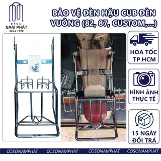 Baga Bảo Vệ Đèn Xe Sau Xe Cub 81, Cub 82 INOX