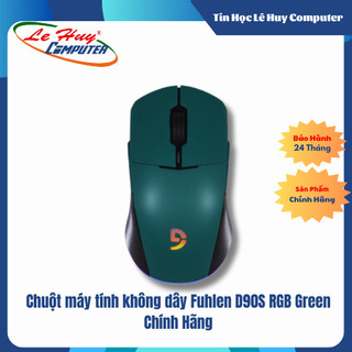 Chuột gaming fuhlen d90s rgb – green chính hãng