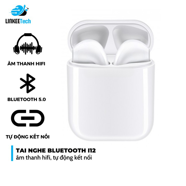 Tai nghe Bluetooth Không Dây Cao Cấp Full Chức Năng Cảm ứng cực nhạy dùng cho các dòng điện thoại | BigBuy360 - bigbuy360.vn