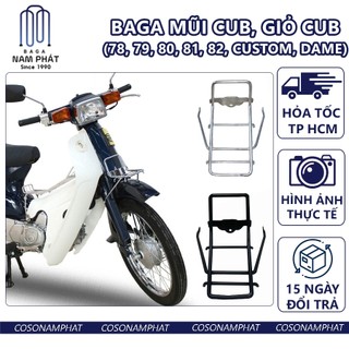 Baga Mũi Cub  màu Inox 78,79,80,81,82,86,Cánh Én, Custom, Chal