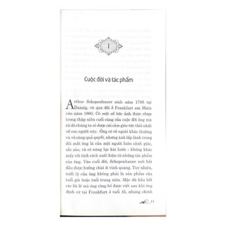 Sách Vanlangbooks - Dẫn Luận Về Schopenhauer