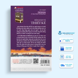 Sách Vanlangbooks - Dẫn Luận Về Thiết Kế