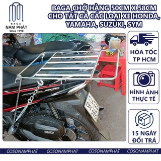 Baga Chở Hàng Nam Phát 50cm X 58cm Cho Tất Cả Các Loại Xe Honda, Yamaha, Suzuki, SYM