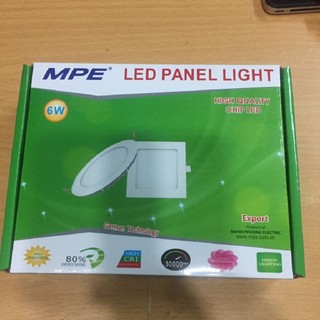 ĐÈN LED ÂM TRẦN 6W MPE model: RPL-6