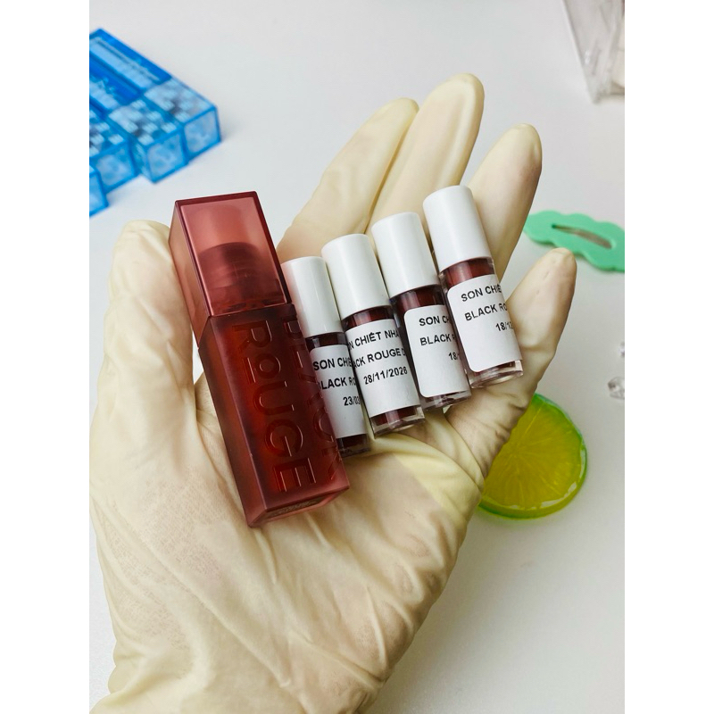 [SON CHIẾT] Son Black Rouge Double Layer 04 #Chili Layer