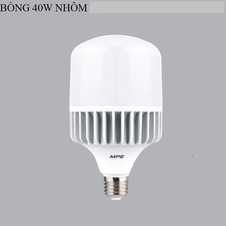 Bóng Đèn Led 40W Bulb MPE THÂN NHÔM SÁNG TRẮNG