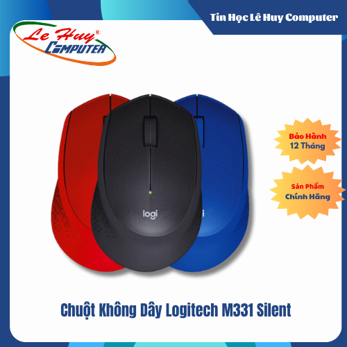 Chuột Không Dây Logitech M331 Silent - Hàng chính hãng