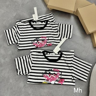 ÁO PULL KẺ CỘC TAY HÌNH SƯ TỬ