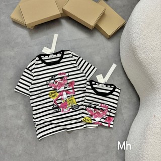 ÁO PULL KẺ CỘC TAY HÌNH SƯ TỬ
