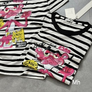 ÁO PULL KẺ CỘC TAY HÌNH SƯ TỬ