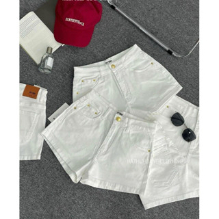 ( Hàng QCL1 ) Quần Jean Đùi Khuy Vàng Kèm Ảnh Thật Ở Cuối