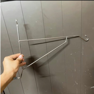 Móc treo lồng chim, móc treo tường, giá đỡ lồng chim, móc treo inox Kt22x31 inox giầy 5mm