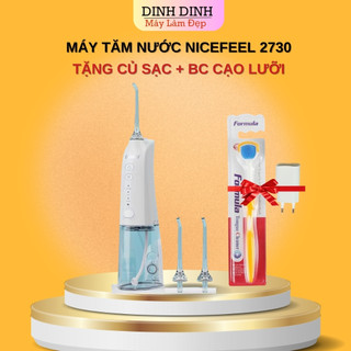 Tăm nước Nicefeel FC2730 chính hãng, máy tăm nước cầm tay chống nước, chống ồn bảo hành đổi mới