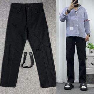 Quần Jean Nam Bagy Form Suông Ống Suông Rách Phong Cách Màu Đen - Giá Sinh Viên - ĐƯỢC KIỂM TRA HÀNG