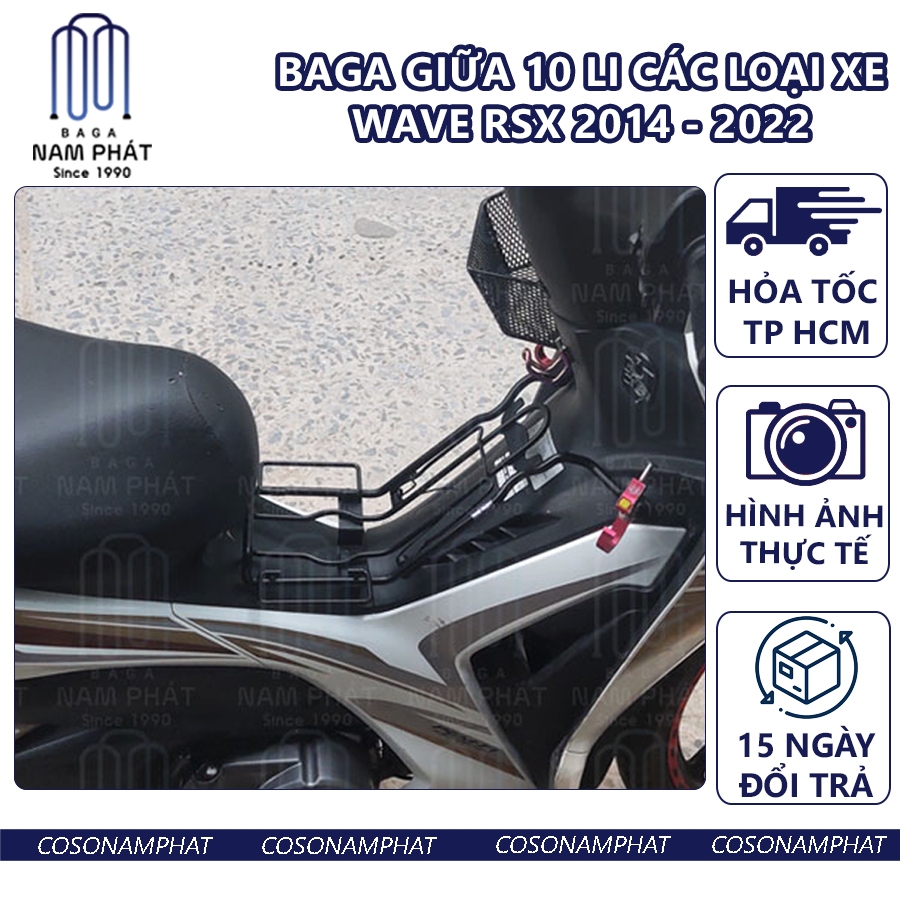 [Xả Kho]  Baga giữa Wave RSX 2014 đến RSX 2023 Nam Phát