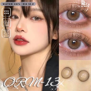 Kính Áp Tròng RUBYEYES Màu Xám Filter Douyin ORM-13 Full 0-5 Độ, Lens Mắt Màu Xám Tặng Khay Gương BST BEARLENS