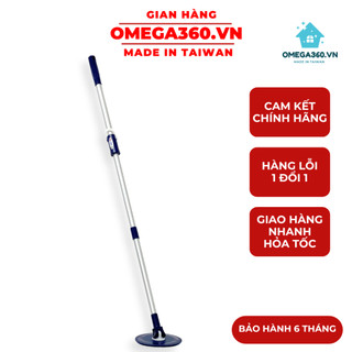 [Hỏa Tốc] THÂN CÂY LAU NHÀ 360 OMEGA MOP NHẬP KHẨU CHÍNH HÃNG ĐÀI LOAN(KHÔNG BAO GỒM BÔNG)