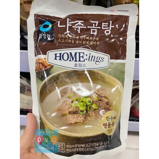 Canh thịt bò hầm daesang hàn quốc 450g / 대상) 호밍스 청정원 나주곰탕 450g