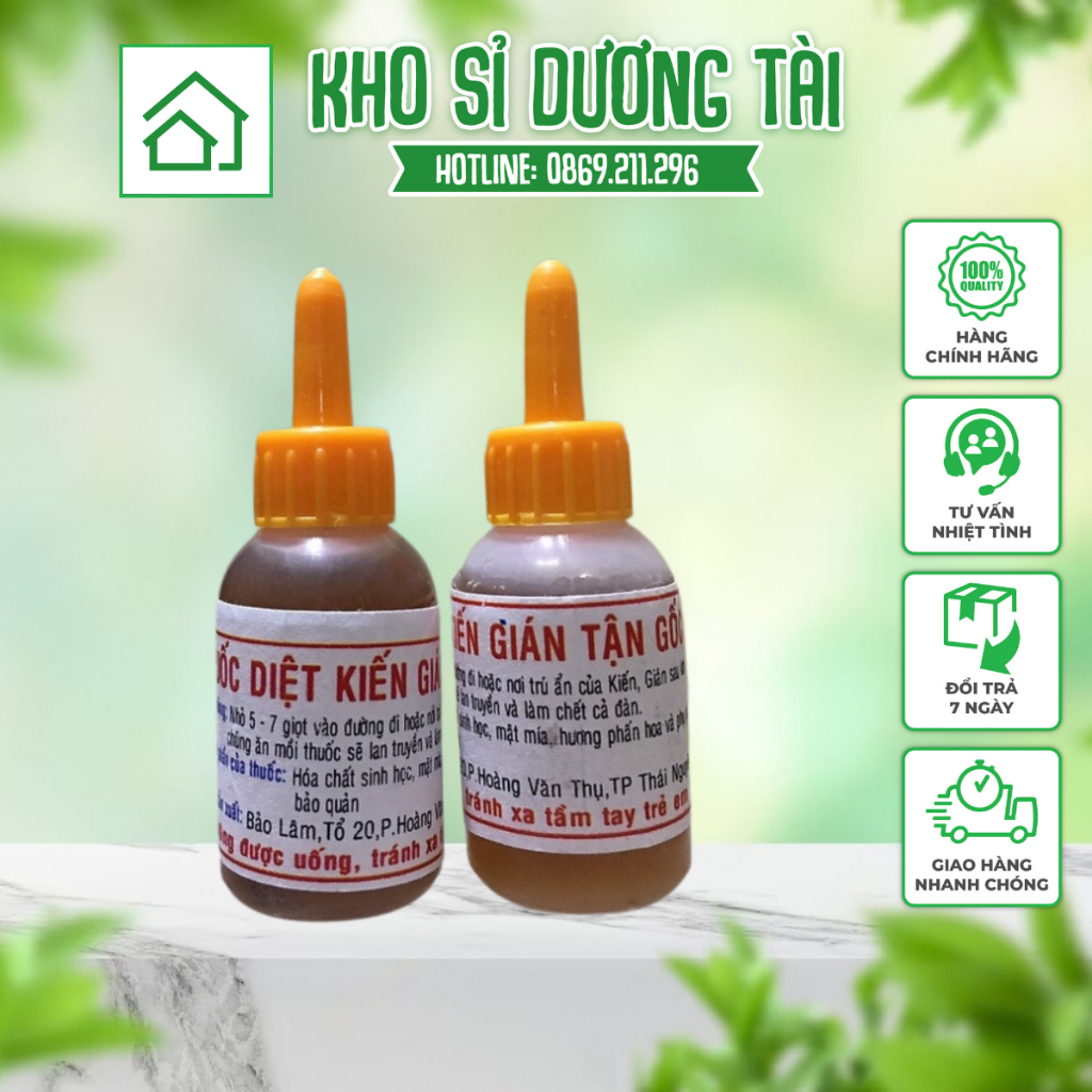 { Loại 1 } Thuốc Diệt Kiến,Diệt Gián Tận Gốc Sinh Học