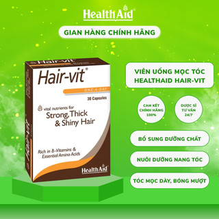 Viên uống mọc tóc healthaid hair vit - thúc đẩy tóc mọc nhanh, giảm gãy rụng
