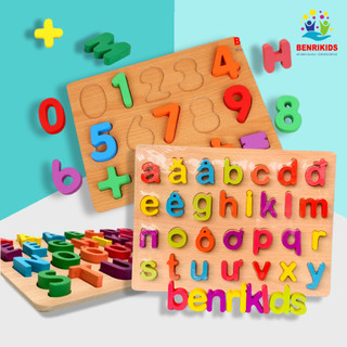 Bảng Gỗ Chữ Cái In Hoa, Chữ Thường Tiếng Việt Và Chữ Số Benrikids Đúng Phông Của Bộ Giáo Dục Cho Bé