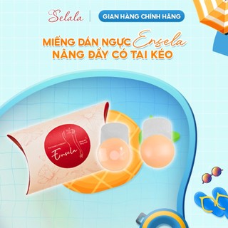  Miếng Dán Nâng Đẩy Ensela Có Tai Kéo Giúp Nâng Ngực Miếng Sẵn Chống Dính Đầu Nhũ Hoa Ensela