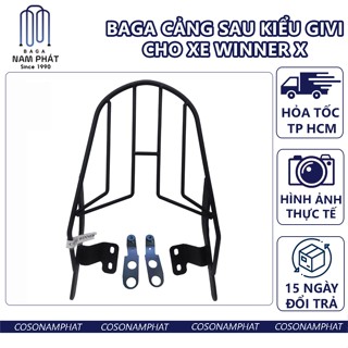 Cảng Sau Kiểu Givi Xe Winner X V2 V3 Đen Sơn Tĩnh Điện  Ba ga Winer WinX Tay Dắt Tay Nắm Tay Xách