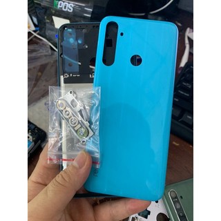 Vỏ lưng, khung viền realme 6i kèm kính cam phím bấm, khay sim
