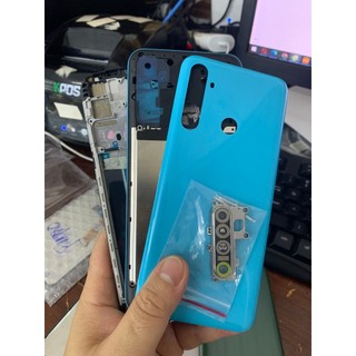 Bộ vỏ Realme 6i gồm nắp lưng, khung sườn màn hình, khung sườn thân máy, nút volume, nút nguồn