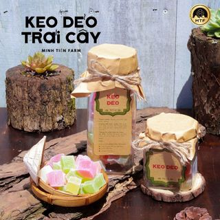 Kẹo dẻo trái cây đà lạt thập cẩm 150gr-350gr minh tiến farm