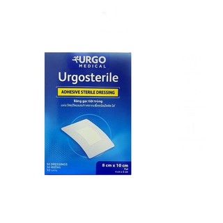 Băng keo có gạc vô trùng, băng cá nhân bảng lớn Urgo Sterile/Urgosterile 80 x 100mm