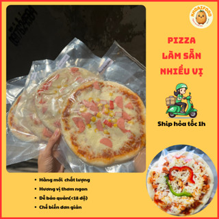 Bánh pizza phô mai làm sẵn nhiều vị nhiều size siêu ngon, tiện lợi